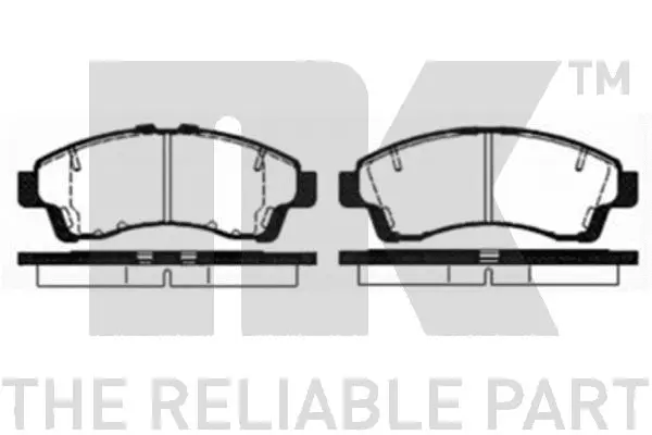 Brake Pad Set, disc brake (223246)