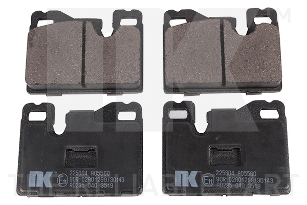 Brake Pad Set, disc brake (225604)
