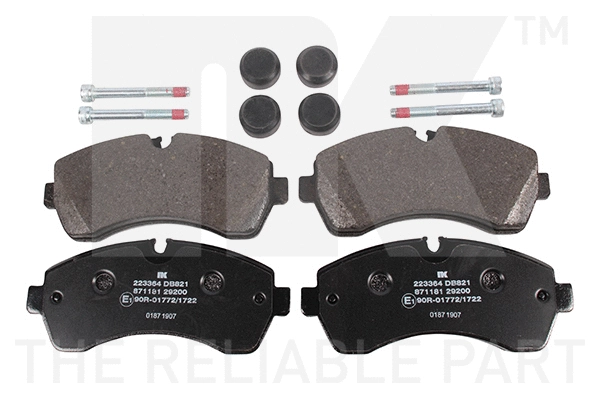 Brake Pad Set, disc brake (223364)