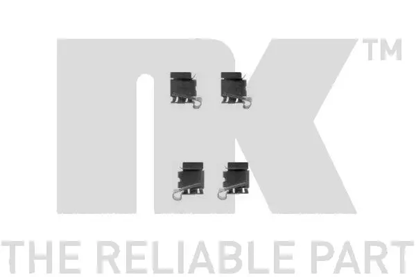 Accessory Kit, disc brake pad (7945622)