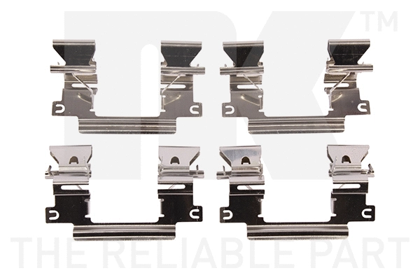 Accessory Kit, disc brake pad (79991013)