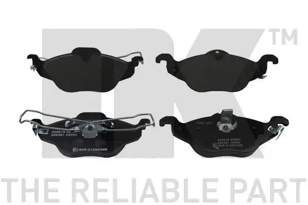 Brake Pad Set, disc brake (223618)