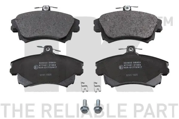 Brake Pad Set, disc brake (224822)
