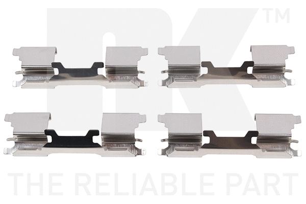 Accessory Kit, disc brake pad (79331762)
