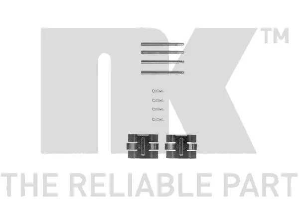 Accessory Kit, disc brake pad (7999962)