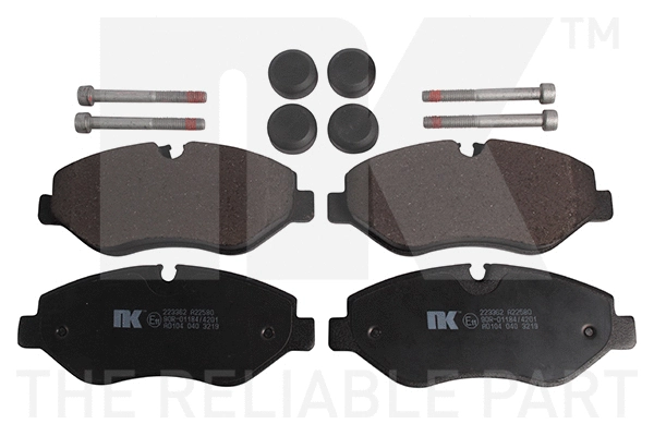 Brake Pad Set, disc brake (223362)