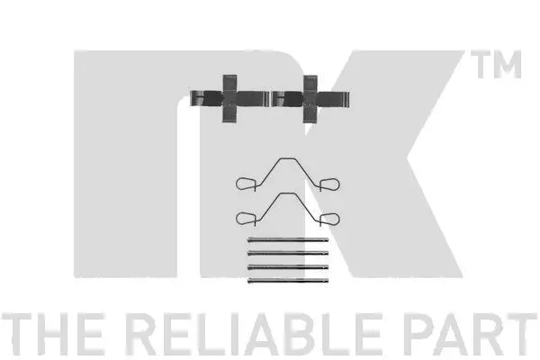 Accessory Kit, disc brake pad (7999991)