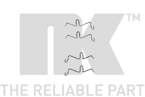 Accessory Kit, disc brake pad (7947989)