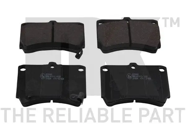 Brake Pad Set, disc brake (223242)