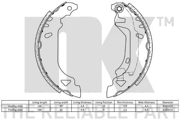 Brake Shoe Set