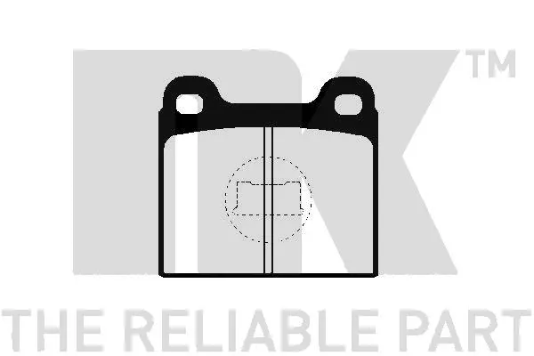 Brake Pad Set, disc brake (224705)