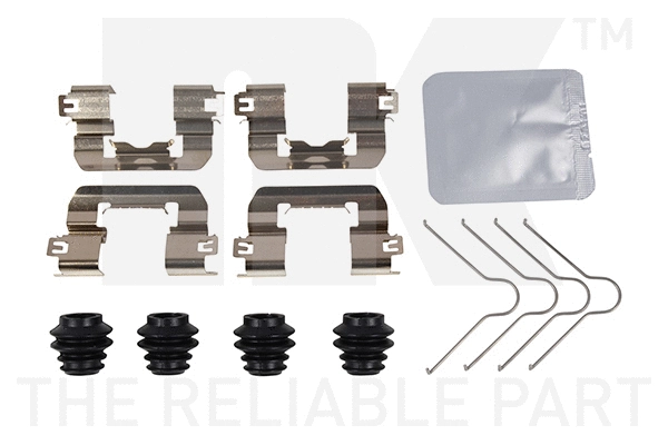 Accessory Kit, disc brake pad (79351662)