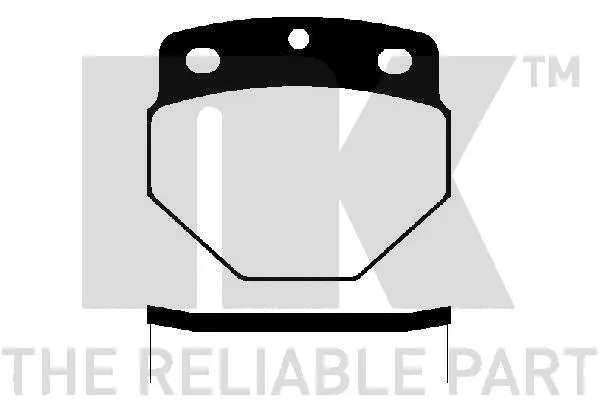 Brake Pad Set, disc brake (224817)