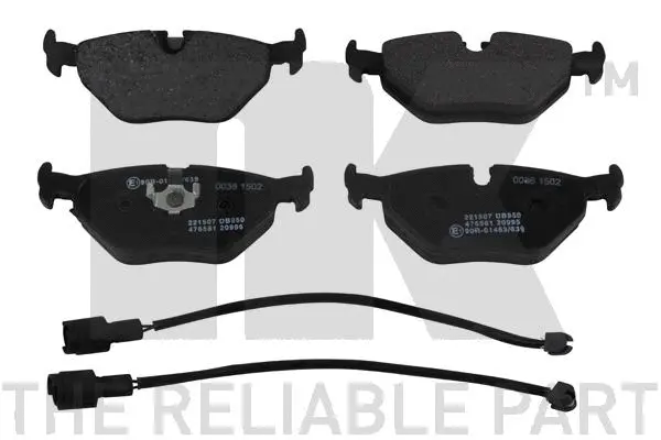 Brake Pad Set, disc brake (221507)