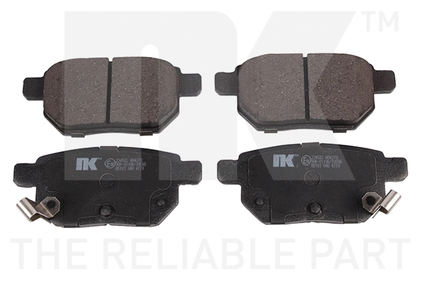 Brake Pad Set, disc brake (224582)