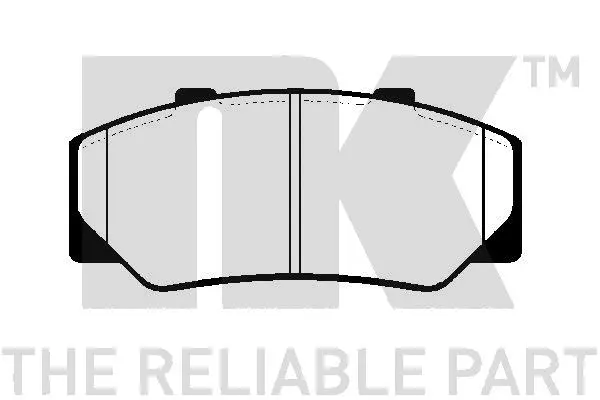 Brake Pad Set, disc brake (224805)
