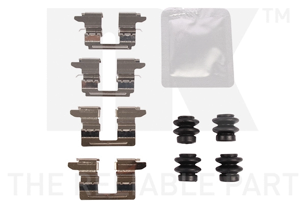Accessory Kit, disc brake pad (79991014)