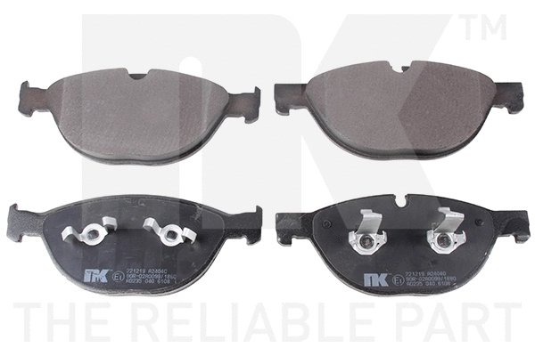 Brake Pad Set, disc brake (221219)
