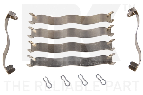 Accessory Kit, disc brake pad (7939937)
