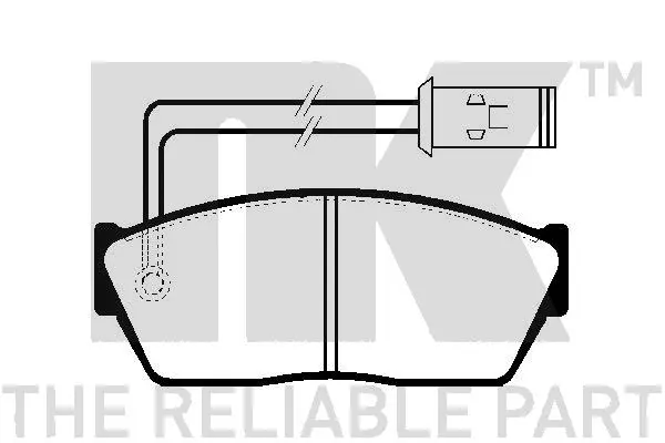 Brake Pad Set, disc brake (224007)