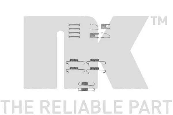 Accessory Kit, parking brake shoes (7947528)