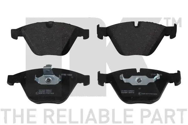 Brake Pad Set, disc brake (221533)
