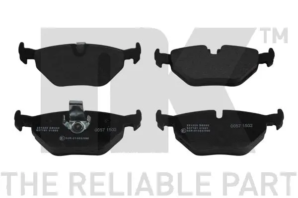 Brake Pad Set, disc brake (221520)