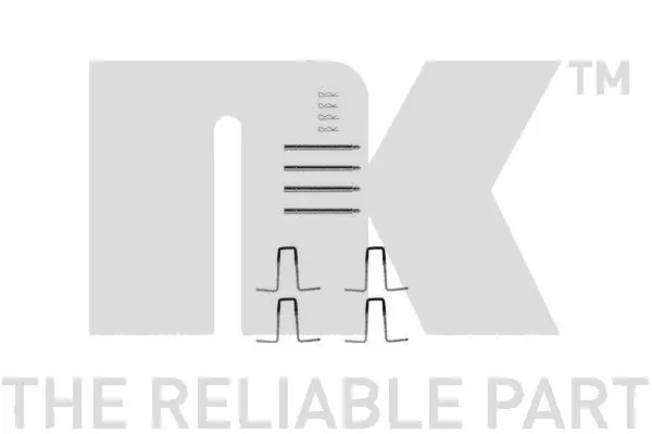 Accessory Kit, disc brake pad (7933977)