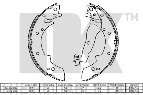 Brake Shoe Set