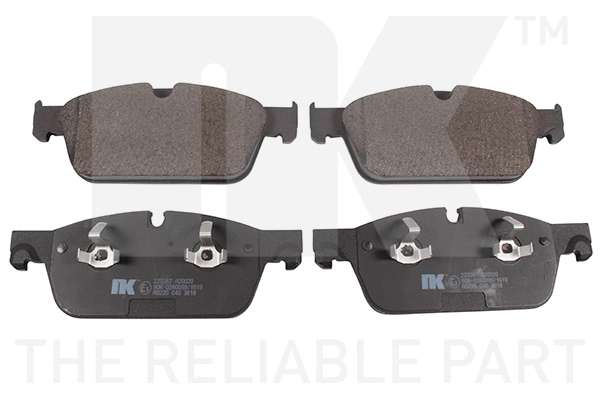 Brake Pad Set, disc brake (223387)