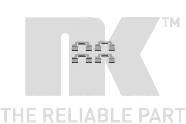 Accessory Kit, disc brake pad (79191703)