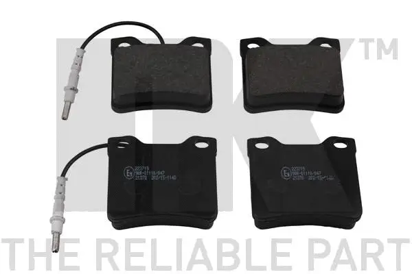 Brake Pad Set, disc brake (223719)