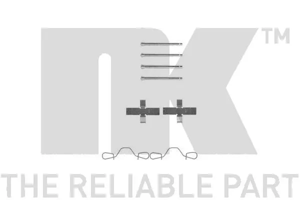 Accessory Kit, disc brake pad (7947982)