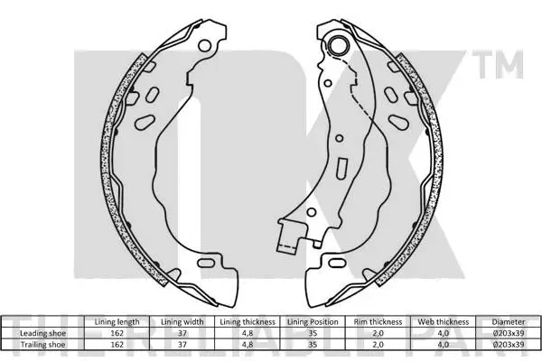 Brake Shoe Set