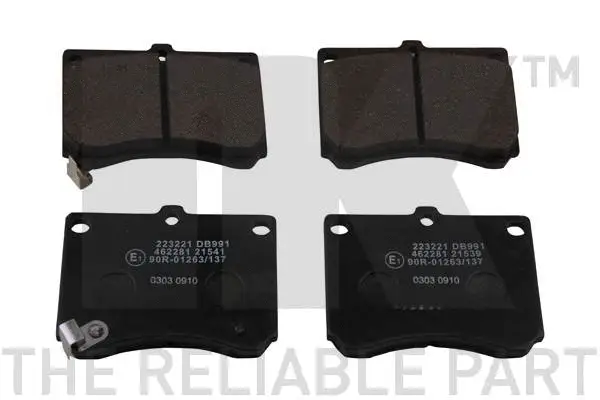 Brake Pad Set, disc brake (223221)
