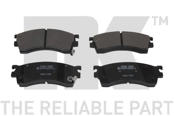 Brake Pad Set, disc brake (223241)