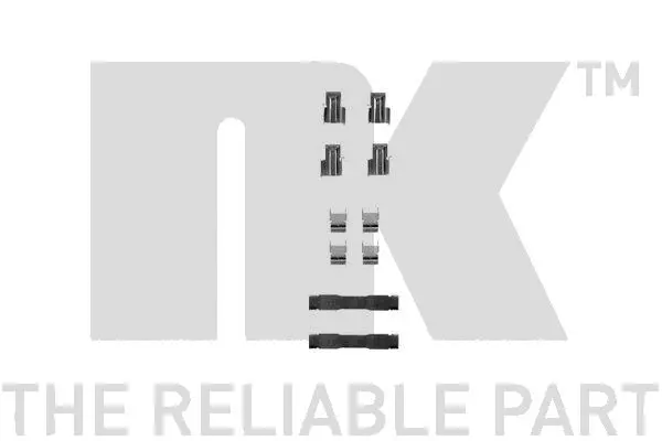 Accessory Kit, disc brake pad (7999071)