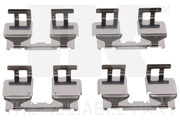 Accessory Kit, disc brake pad (79451760)