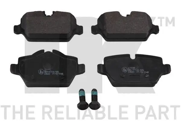 Brake Pad Set, disc brake (221530)
