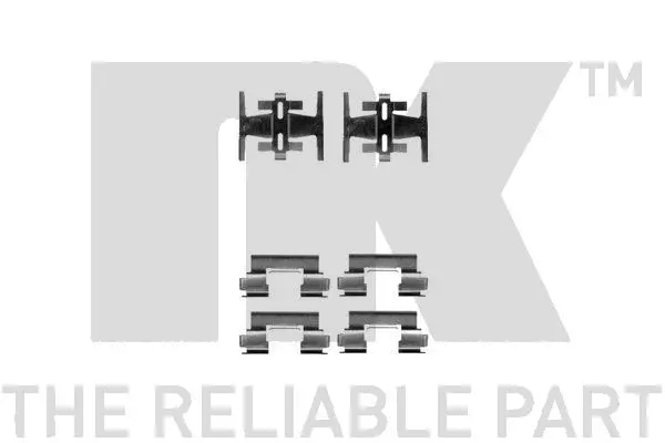 Accessory Kit, disc brake pad (7926134)