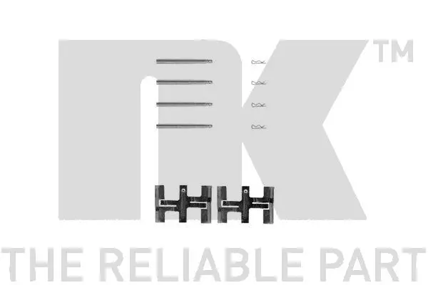 Accessory Kit, disc brake pad (7915045)