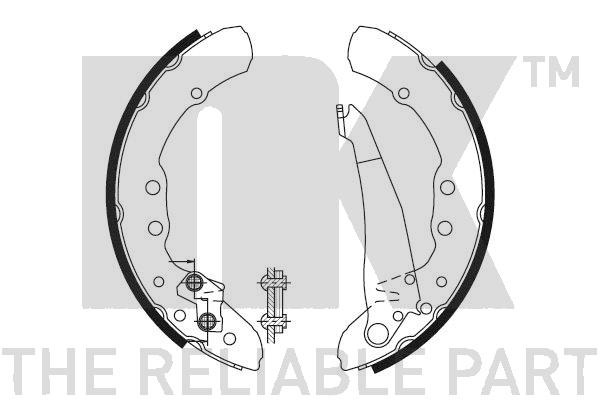 Brake Shoe Set (2747343)
