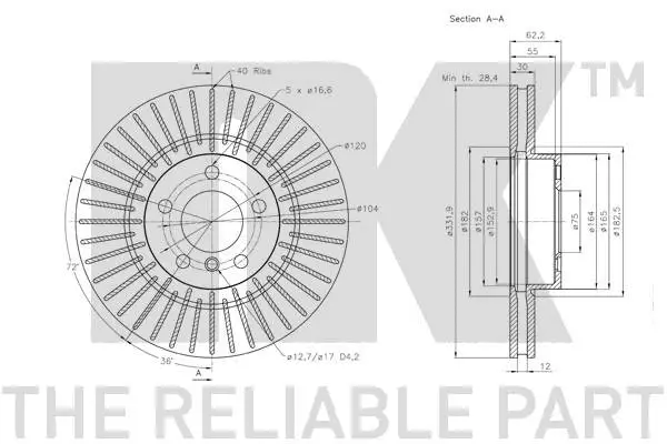 Brake Disc (311588)
