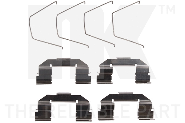 Accessory Kit, disc brake pad (7932607)