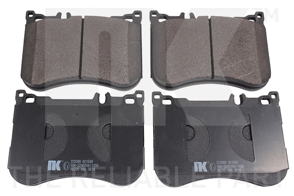 Brake Pad Set, disc brake (223388)
