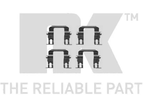 Accessory Kit, disc brake pad (7936275)