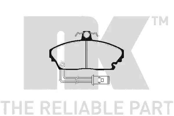 Brake Pad Set, disc brake (224001)