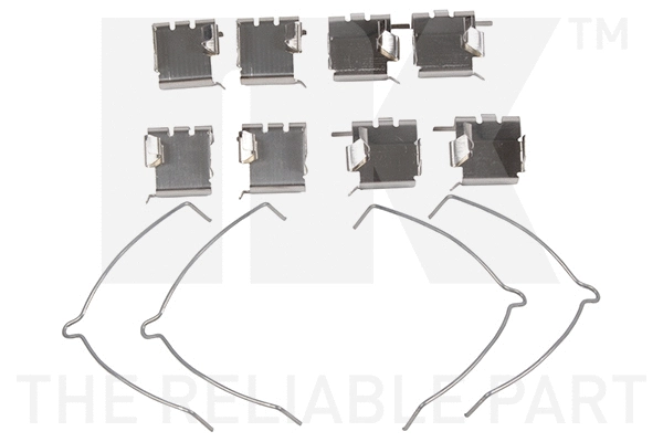 Accessory Kit, disc brake pad (7945289)
