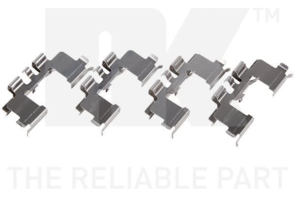 Accessory Kit, disc brake pad (7952677)
