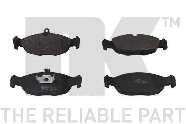 Brake Pad Set, disc brake (223614)
